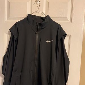 Black Nike Golf Jacket with Gatorade Lettering